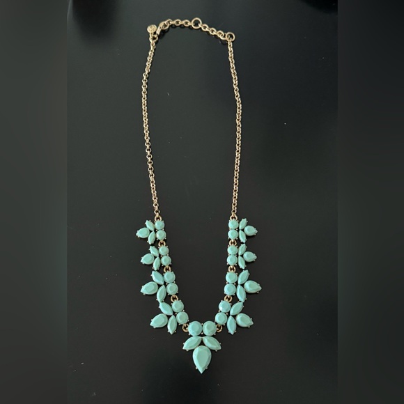 J. Crew Factory Jewelry - J.Crew Factory Elegant Gold and Turquoise Necklace